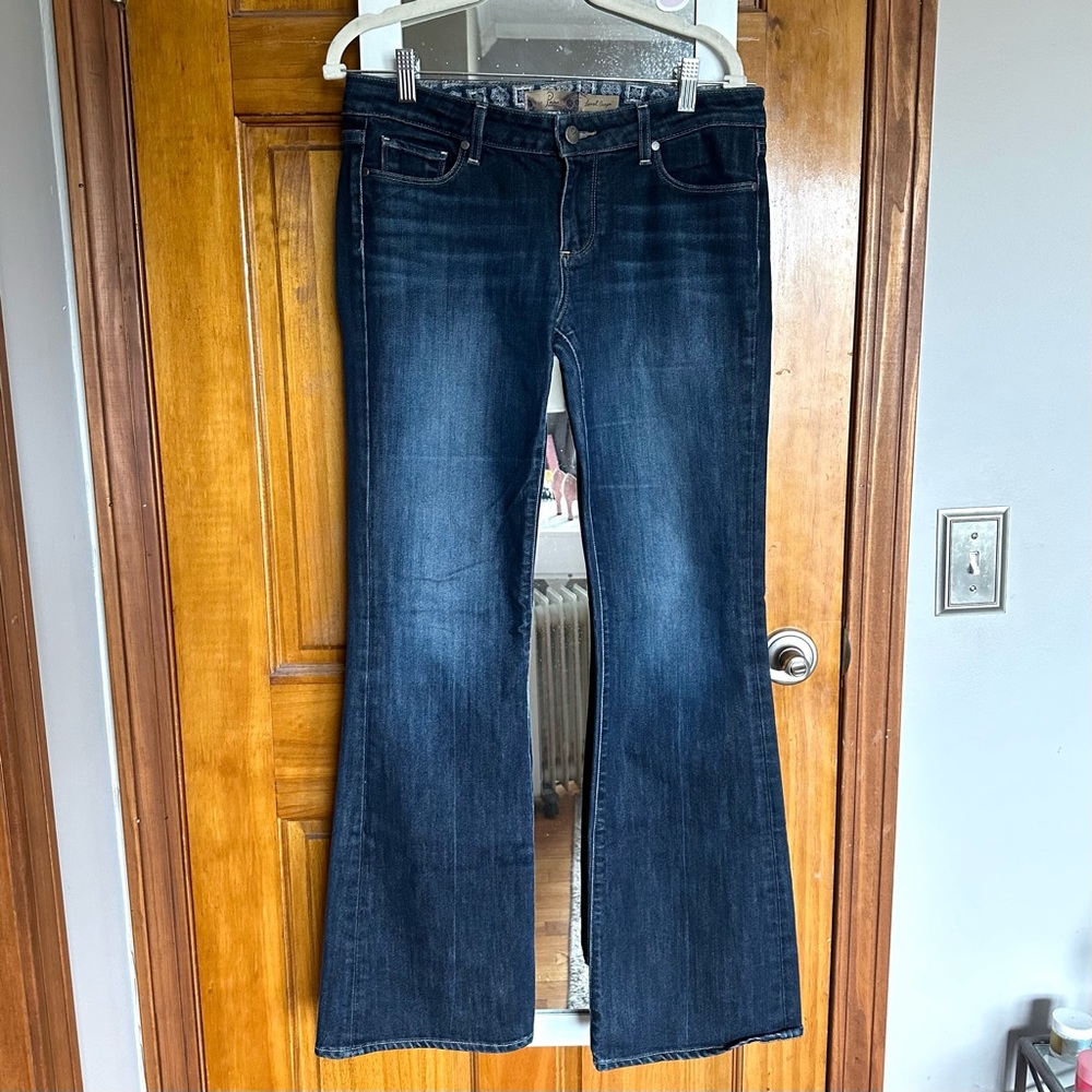 Paige Laurel Canyon Low Rise Bootcut Jeans